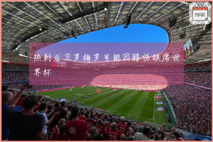 热刺后卫罗梅罗可能因膝伤缺席世界杯